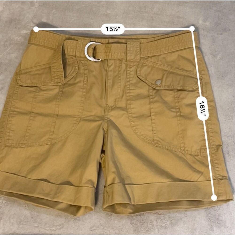 Women’s RALPH LAUREN Tan Cargo Shorts 8 - Picture 4 of 8